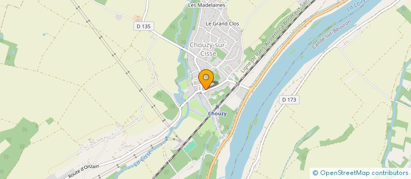 localisation de l'entreprise MADAME LUCIE NICOLAS  VALLOIRE-SUR-CISSE