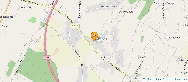 localisation de l'entreprise MADAME LUCIE NIOBEY  FOURNEVILLE