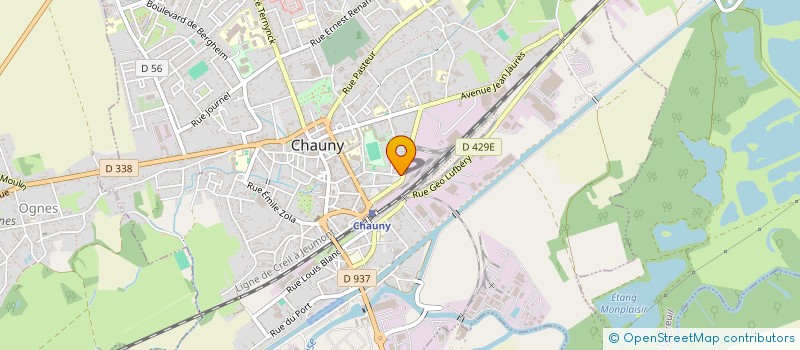 localisation de l'entreprise MADAME LUCIE NOEL  BICHANCOURT