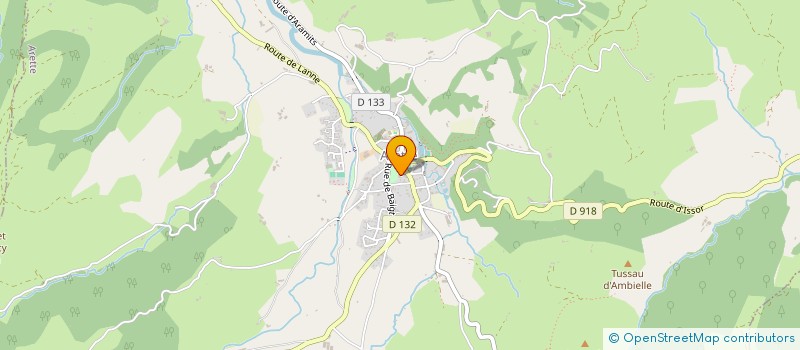 localisation de l'entreprise MADAME LUCIE NOUQUERET  ARETTE