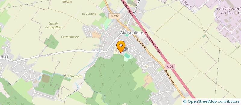 localisation de l'entreprise MADAME LUCIE OFFE  AIX-NOULETTE