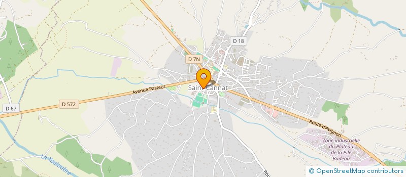 localisation de l'entreprise MADAME LUCIE OJADOS  SAINT-CANNAT