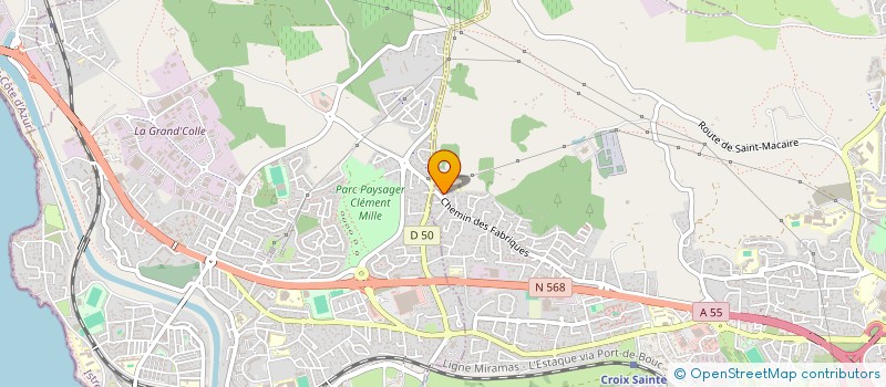 localisation de l'entreprise MADAME LUCIE OMONT  MARTIGUES