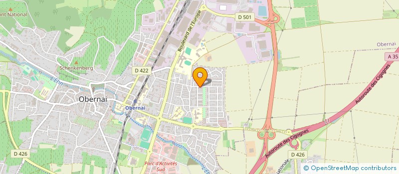 localisation de l'entreprise MADAME LUCIE OTT  OBERNAI