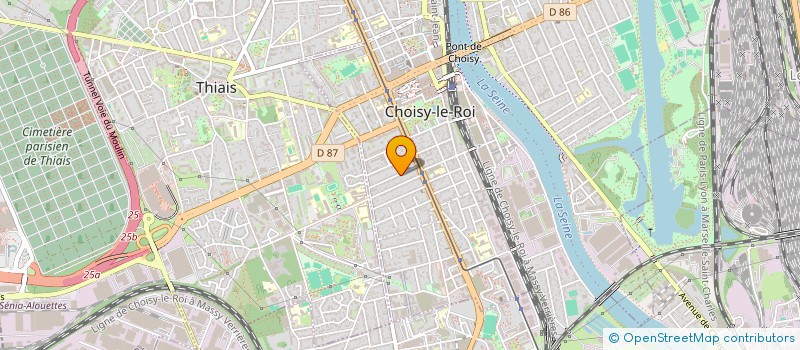 localisation de l'entreprise MADAME LUCIE PACROT  ELANCOURT