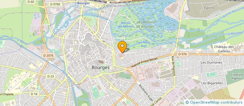 localisation de l'entreprise MADAME LUCIE PARGUEL  BOURGES