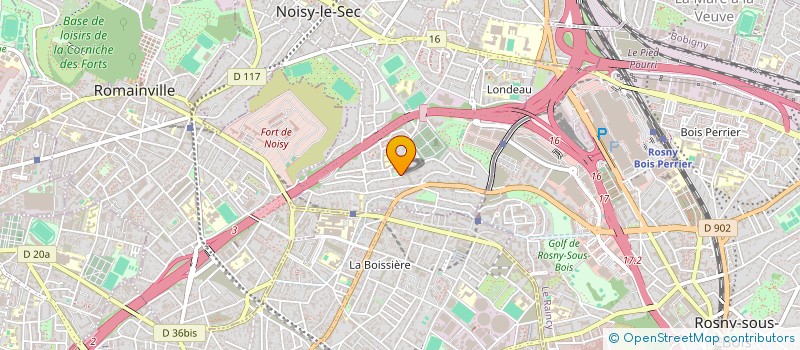localisation de l'entreprise MADAME LUCIE PASQUINI à NOISY-LE-SEC