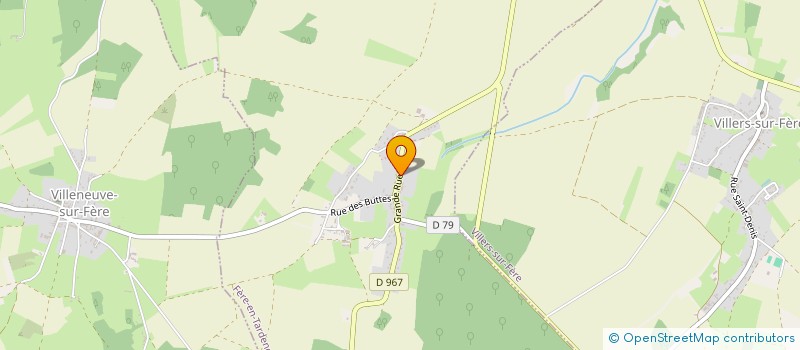 localisation de l'entreprise MADAME LUCIE PATRICIA LHERMITE  FERE-EN-TARDENOIS