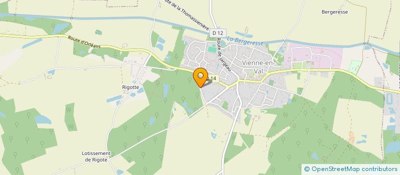 localisation de l'entreprise MADAME LUCIE PAYE à VIENNE-EN-VAL