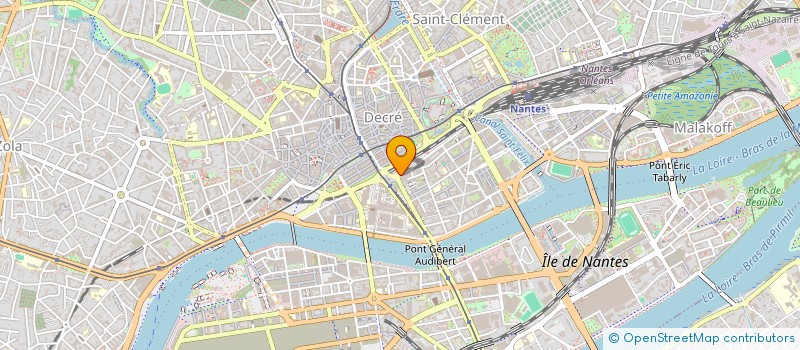 localisation de l'entreprise MADAME LUCIE PECAUD  NANTES