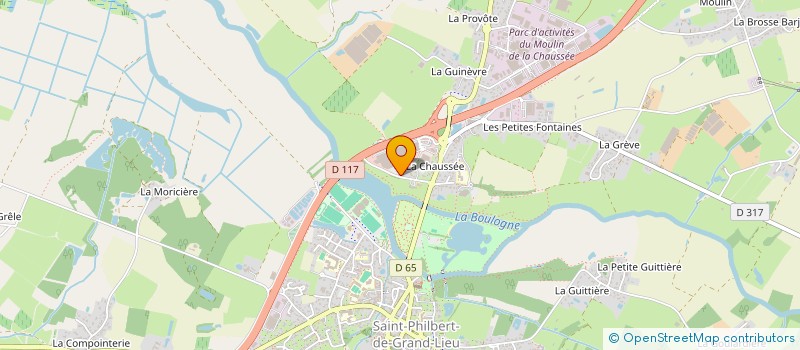 localisation de l'entreprise MADAME LUCIE PENISSON  SAINT-PHILBERT-DE-GRAND-LIEU