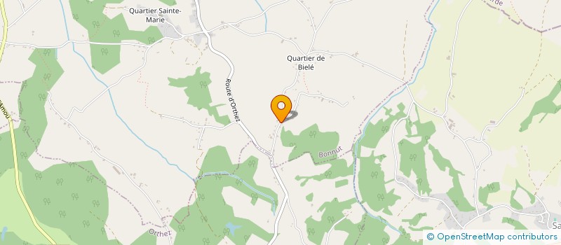 localisation de l'entreprise MADAME LUCIE PEREIRA  BONNUT