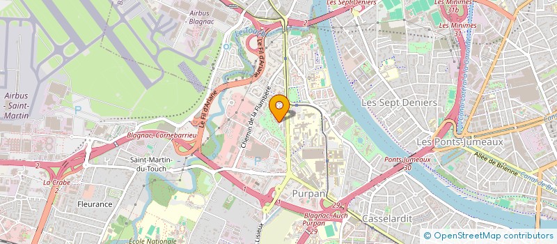 localisation de l'entreprise MADAME LUCIE PERIN à TOULOUSE