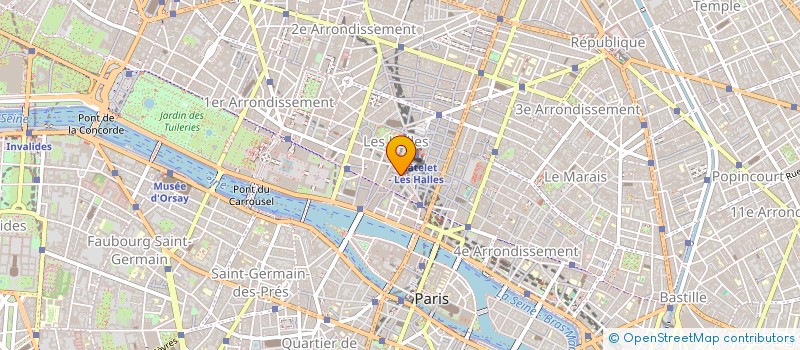 localisation de l'entreprise MADAME LUCIE PERISSEL  PARIS