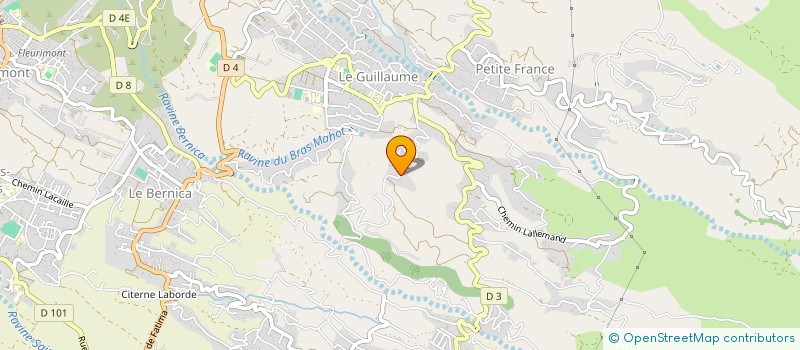 localisation de l'entreprise MADAME LUCIE PERON  SAINT-PAUL