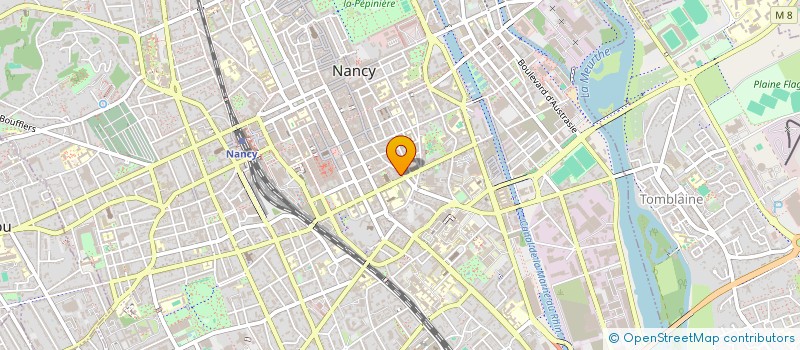 localisation de l'entreprise MADAME LUCIE PERRIN  NANCY