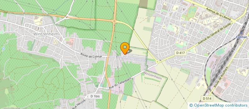 localisation de l'entreprise MADAME LUCIE PFLEGER  WETTOLSHEIM