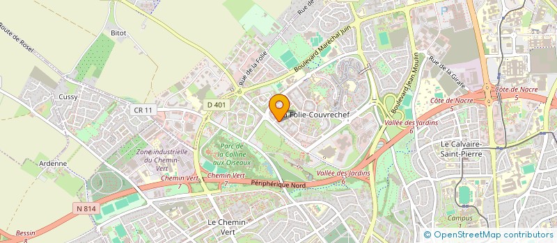 localisation de l'entreprise MADAME LUCIE PIEFORT à CAEN