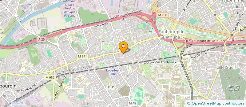 localisation de l'entreprise MADAME LUCIE PORCQ  WAMBRECHIES