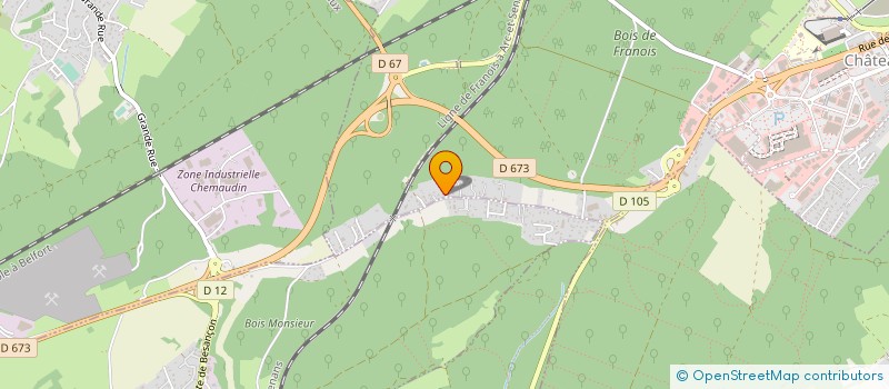 localisation de l'entreprise MADAME LUCIE PROCACCINO  FRANOIS