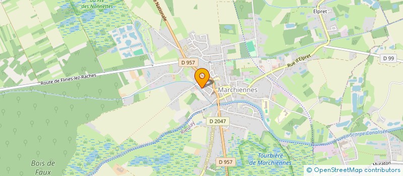 localisation de l'entreprise MADAME LUCIE PUCHOIS  MARCHIENNES