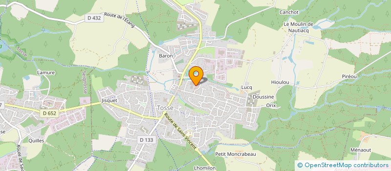 localisation de l'entreprise MADAME LUCIE RADOUAN  TOSSE