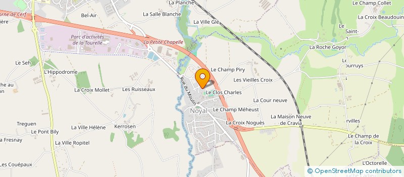 localisation de l'entreprise MADAME LUCIE RAMON  COETMIEUX