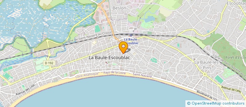localisation de l'entreprise MADAME LUCIE RAUER à LA BAULE-ESCOUBLAC