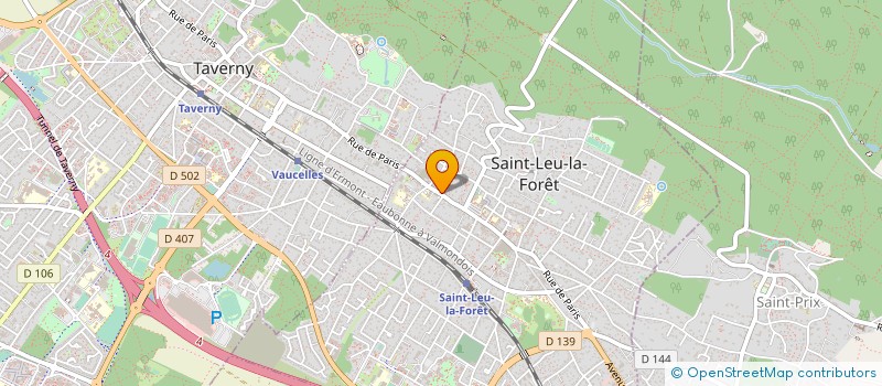 localisation de l'entreprise MADAME LUCIE RE  SAINT-LEU-LA-FORET