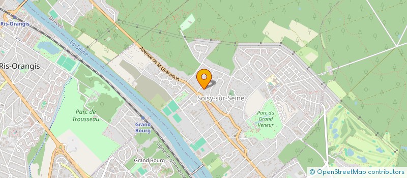 localisation de l'entreprise MADAME LUCIE REBELO à SOISY-SUR-SEINE