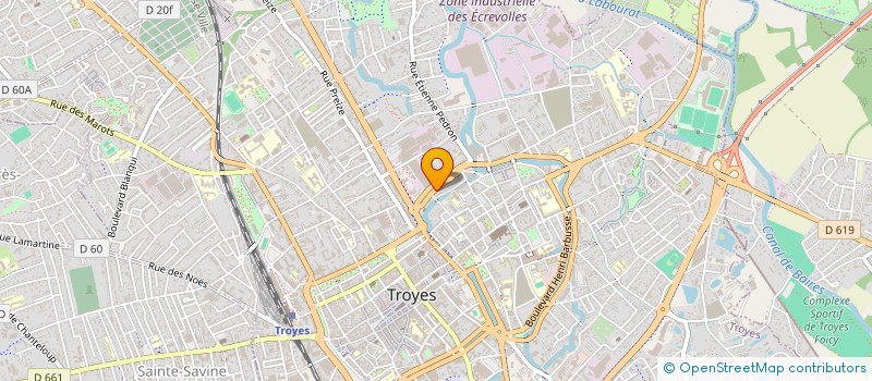 localisation de l'entreprise MADAME LUCIE REEVES à TROYES