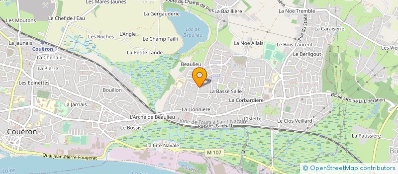 localisation de l'entreprise MADAME LUCIE RENAUD à COUERON