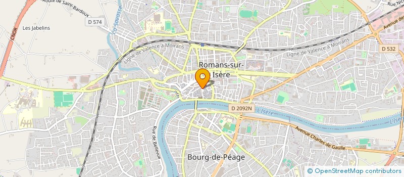 localisation de l'entreprise MADAME LUCIE RENAUD  SAINT-PIERRE-DE-CHARTREUSE