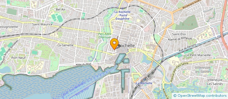 localisation de l'entreprise MADAME LUCIE RENAUD  LA ROCHELLE