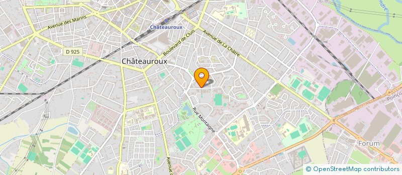 localisation de l'entreprise MADAME LUCIE RENAULT à CHATEAUROUX