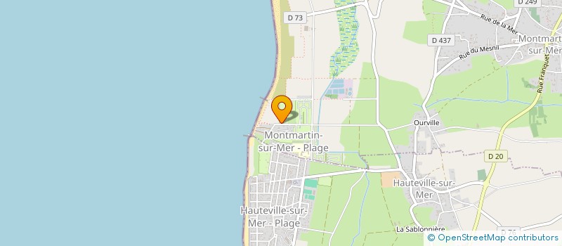 localisation de l'entreprise MADAME LUCIE RENOUF  MONTMARTIN-SUR-MER