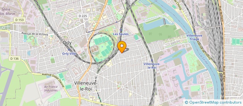 localisation de l'entreprise MADAME LUCIE RIBEIRO  VILLENEUVE-LE-ROI