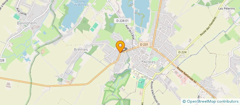 localisation de l'entreprise MADAME LUCIE RICHARD  BOULOGNE-SUR-MER