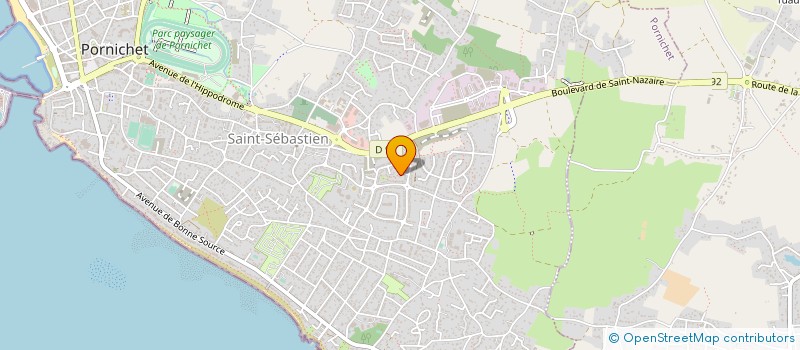 localisation de l'entreprise MADAME LUCIE RICHARD  PORNICHET