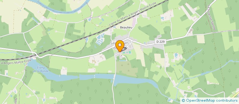 localisation de l'entreprise MADAME LUCIE RICHARD  SAINT-JEAN-DU-BOIS