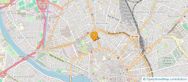 localisation de l'entreprise MADAME LUCIE RICHOU  TOULOUSE