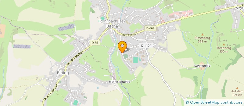 localisation de l'entreprise MADAME LUCIE RIMLINGER  ROHRBACH-LES-BITCHE