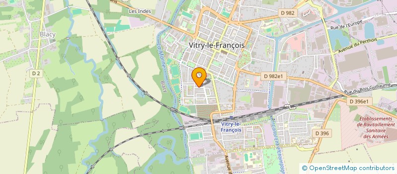 localisation de l'entreprise MADAME LUCIE RIVA  COUVROT