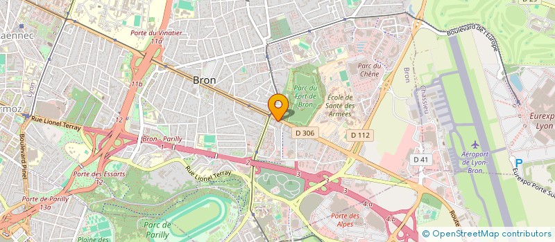 localisation de l'entreprise MADAME LUCIE ROCHE  BRON