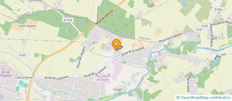 localisation de l'entreprise MADAME LUCIE ROCHER  FONTENILLES