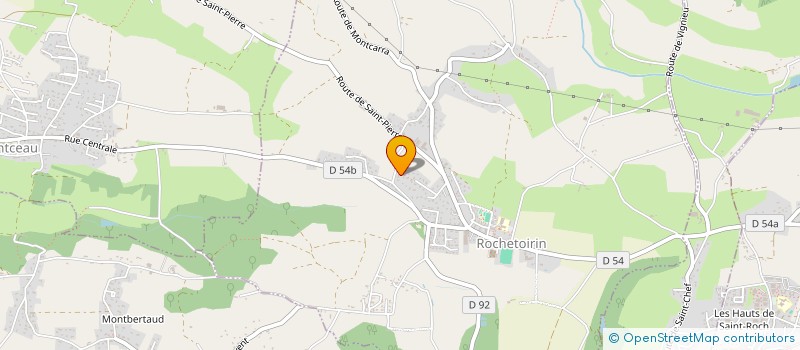 localisation de l'entreprise MADAME LUCIE ROCHETTE  ROCHETOIRIN