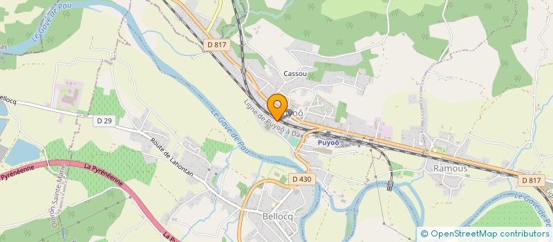 localisation de l'entreprise MADAME LUCIE ROCHON-VOLLET  PUYOO