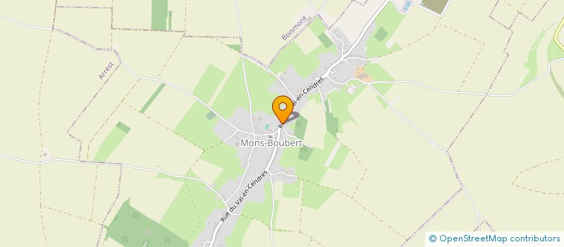 localisation de l'entreprise MADAME LUCIE ROCQUE  MONS-BOUBERT