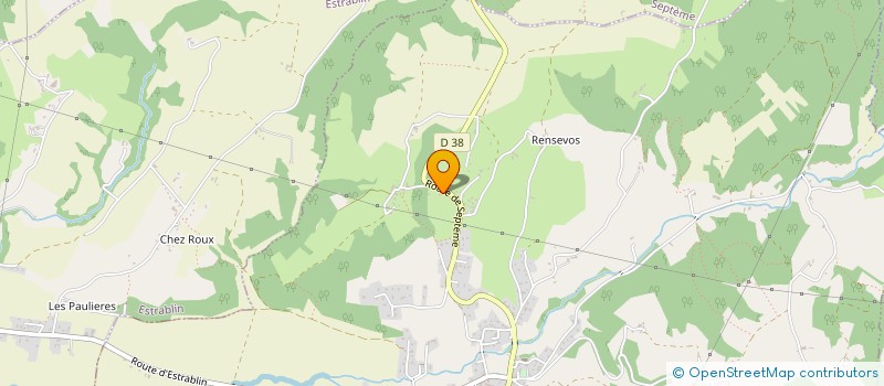 localisation de l'entreprise MADAME LUCIE RODRIGUEZ  MOIDIEU-DETOURBE