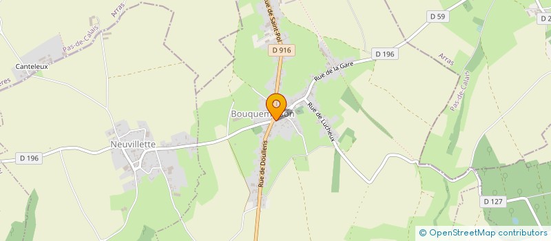 localisation de l'entreprise MADAME LUCIE ROGER  BOUQUEMAISON